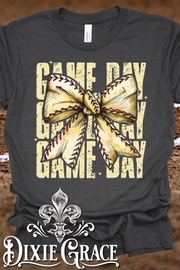 Game Day Softball - Dark Heather Gray - Youth, Sweatshirt, Hoodie Option - Graphic Tee