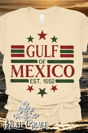 Gulf of Mexico Est 1550 - Natural - Sweatshirt Option - Graphic Tee