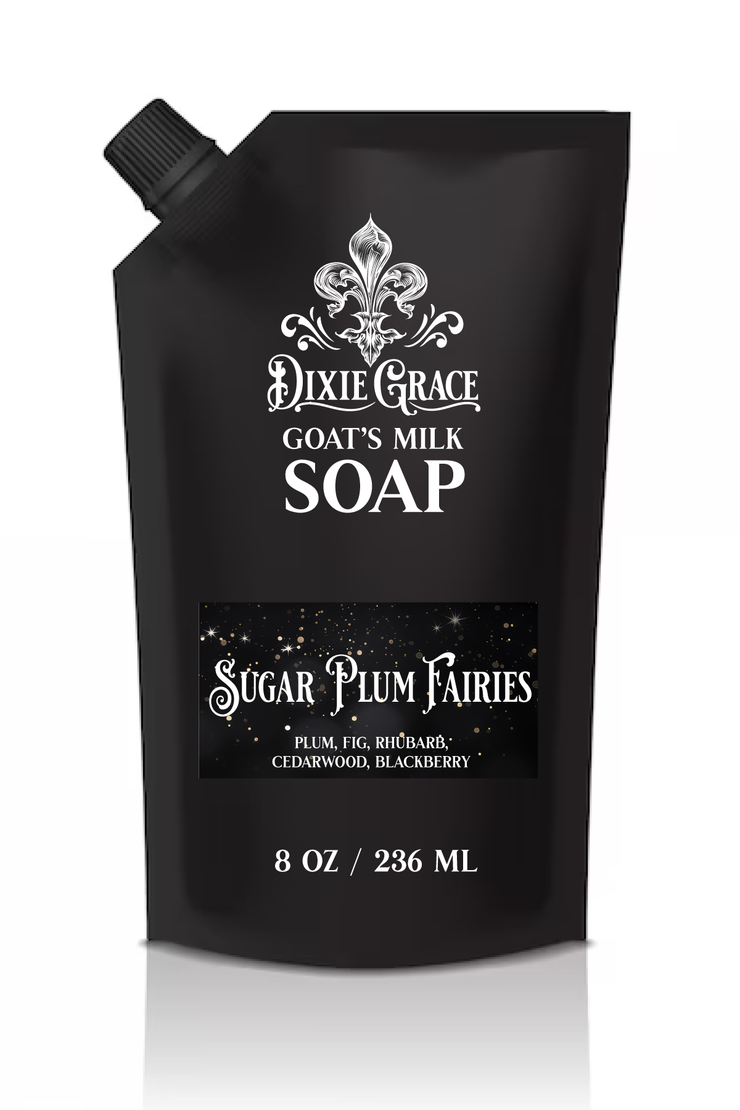 Sugar Plum Fairies - Goat's Milk Soap - Refill Bag