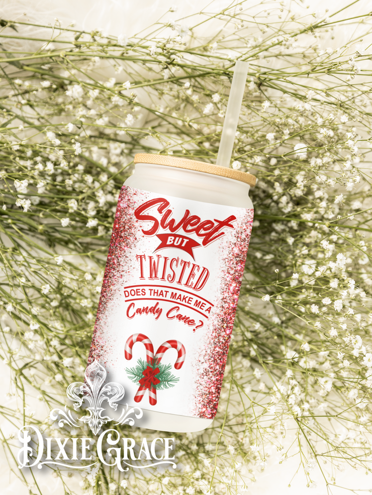 Sweet But Twisted - Frosted 16 oz Glass Can