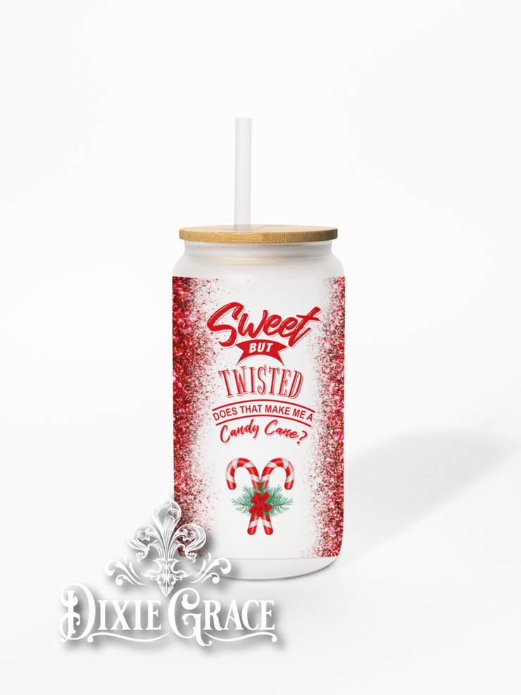 Sweet But Twisted - Frosted 16 oz Glass Can