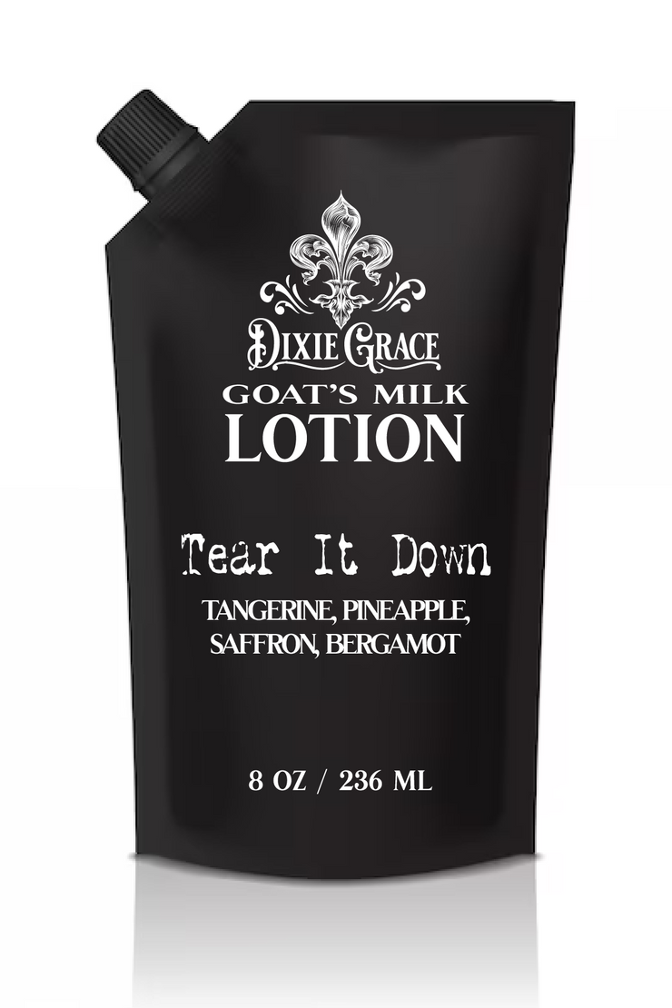 Tear It Down - Goat's Milk Lotion - Refill Bag