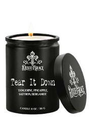 Tear It Down - 11 oz Glass Candle - Cotton Wick