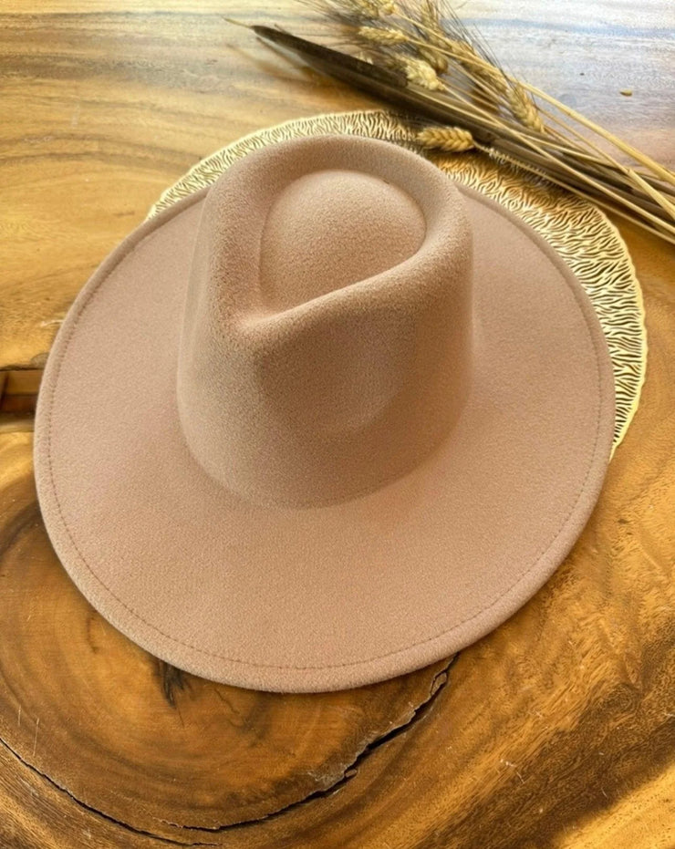 Sunshine Dreams - Wide Brim Felt - Adjustable - Hat