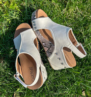 Carley - Snake - Wedges