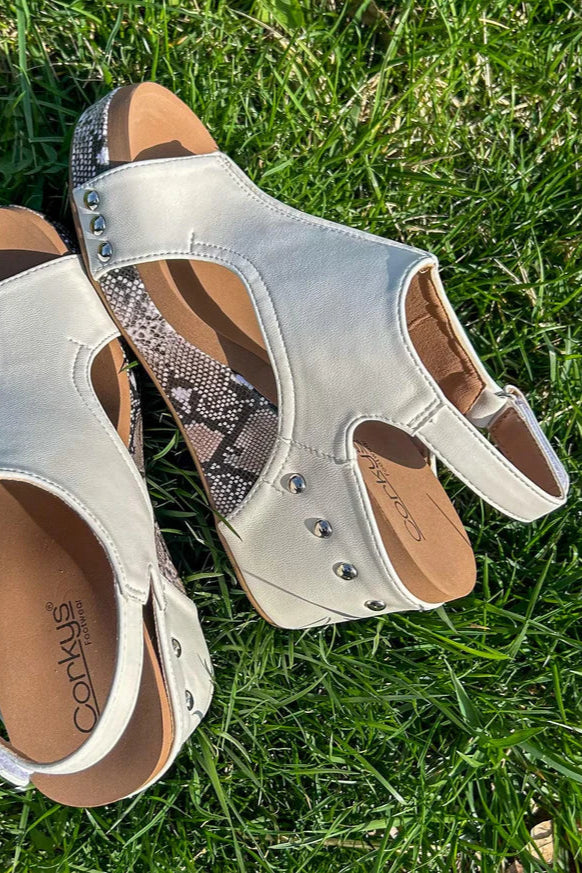 Carley - Snake - Wedges