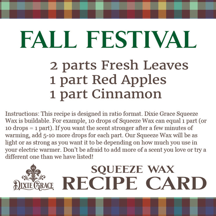 Fall - Squeeze Wax Pack