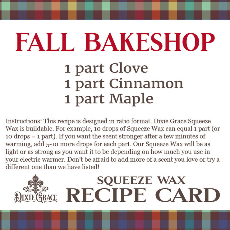 Fall - Squeeze Wax Pack