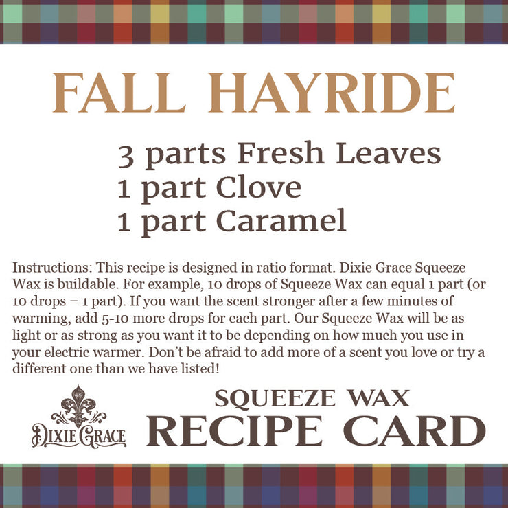 Fall - Squeeze Wax Pack