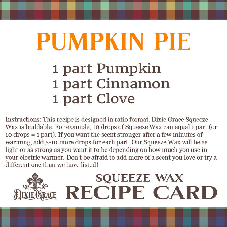 Pumpkin - Squeeze Wax