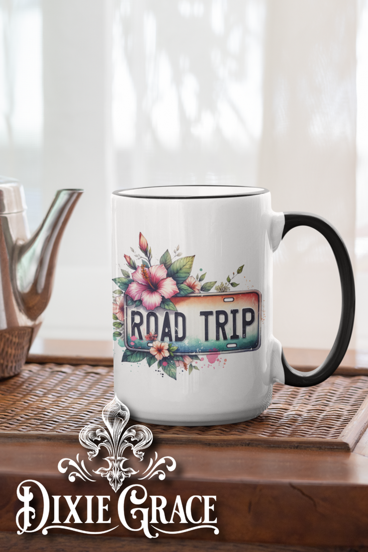 Road Trip - Large Coffee Mug
