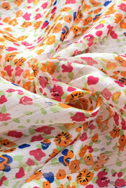 Sheer Floral Button Up Top - BeLoved Boutique