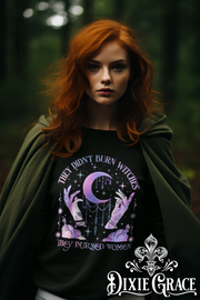 They Burned Women - Black - Youth, Sweatshirt, Hoodie Option - Graphic Tee