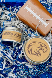 Bleed Blue - Tin - Wooden Wick Candle