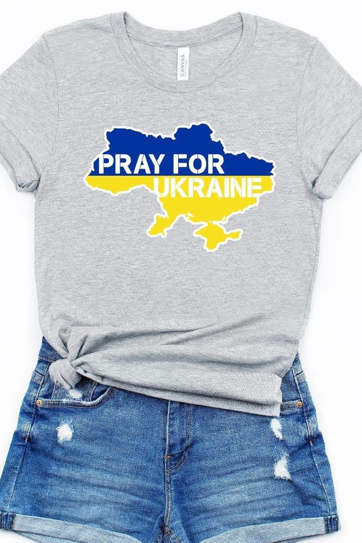 Pray for Ukraine - Graphic Tee - S M XL Left!